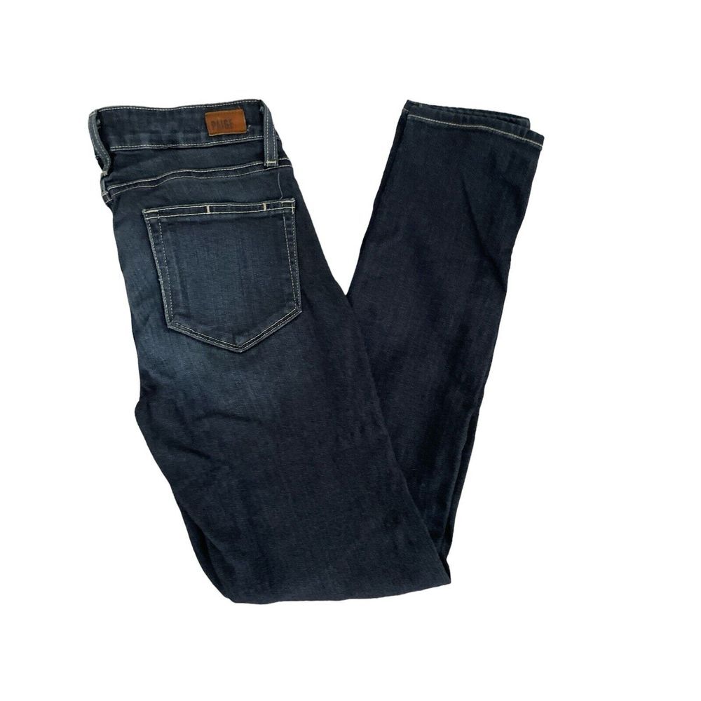 Paige Womens Jeans Size 25 Verdugo Ankle‎ Denim Stretch Dark Wash